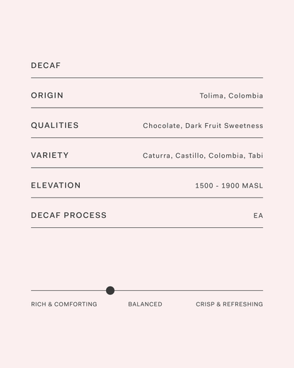Colombian Decaf