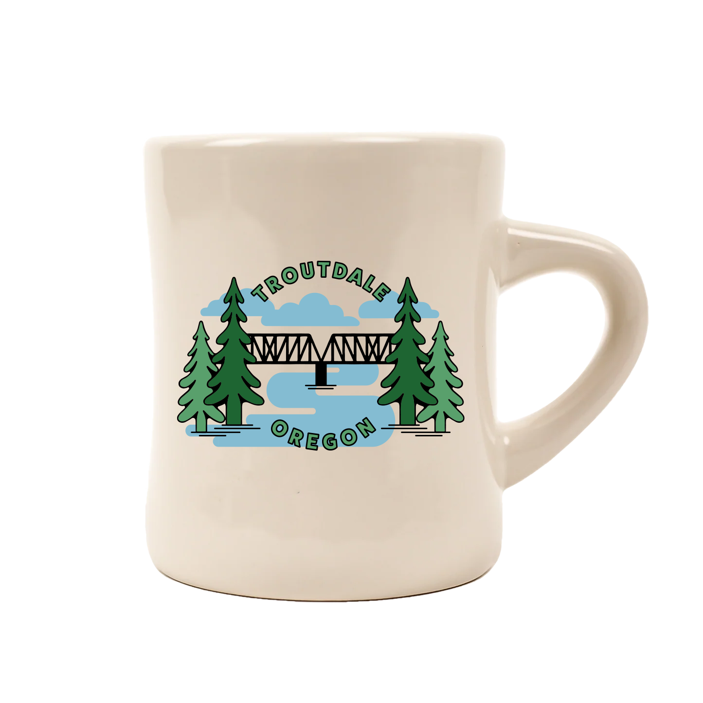 Good Troutdale Diner Mug
